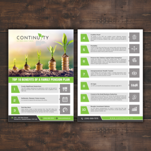 Flyer Design by GraphicsGuru for Continuity | Design: #20214832