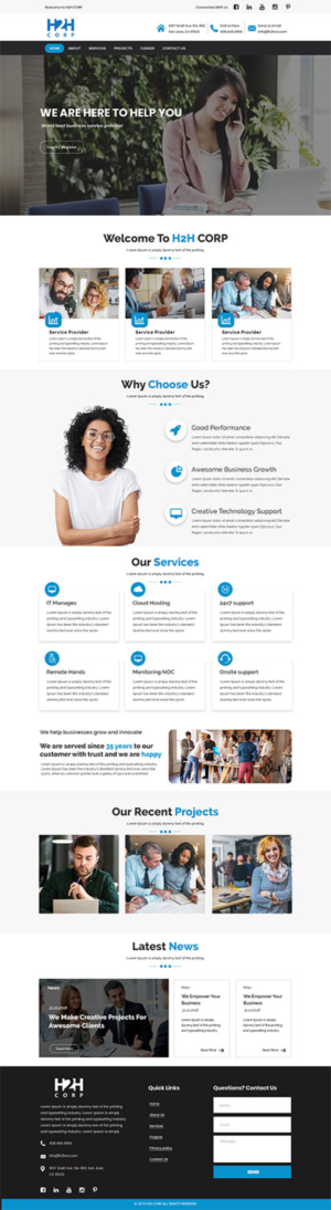 WordPress-Design von Designanddevelopment