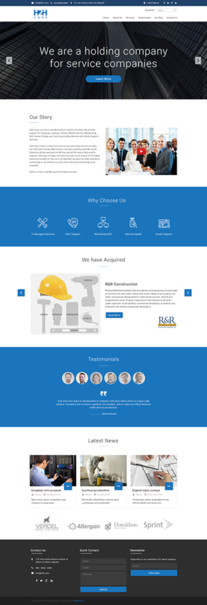 Wordpress Design by Da Miracle