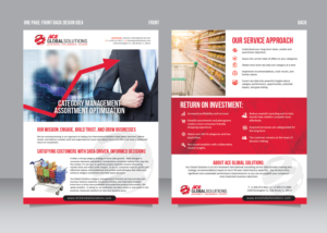 Marketing Brochure:  Category Management – Assortment Optimization | Diseño de Flyer por Achiver