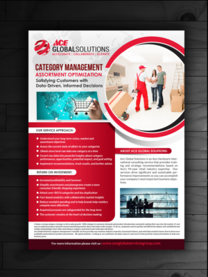 Marketing Brochure:  Category Management – Assortment Optimization | Diseño de Flyer por innovative earth