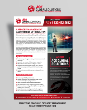 Marketing Brochure:  Category Management – Assortment Optimization | Diseño de Flyer por SAI DESIGNS