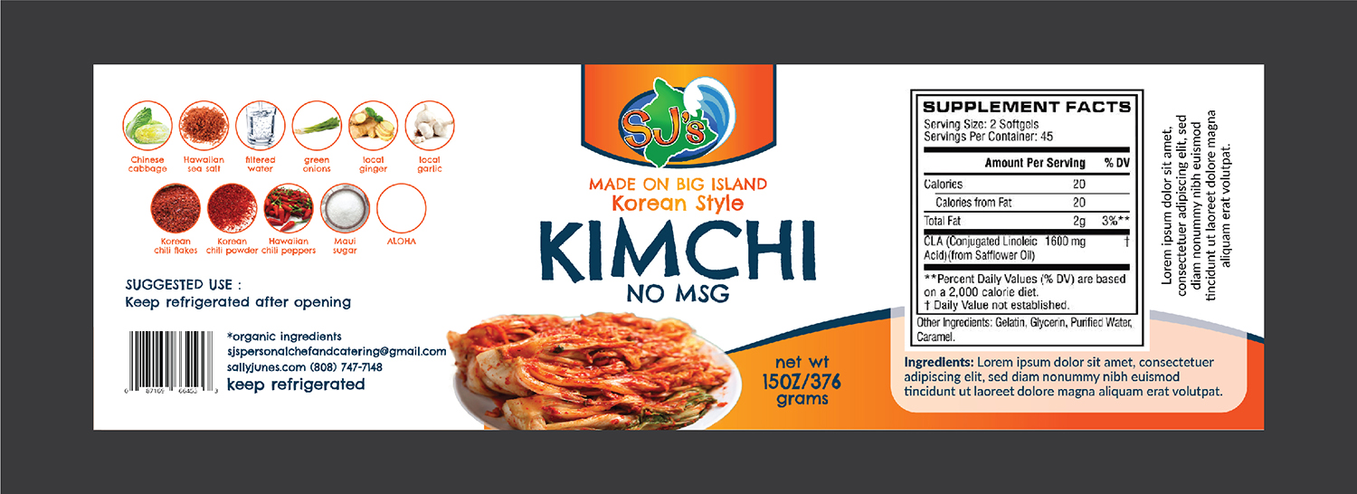 Label Design by Deziners Zone for SJ'S | Design #20143724