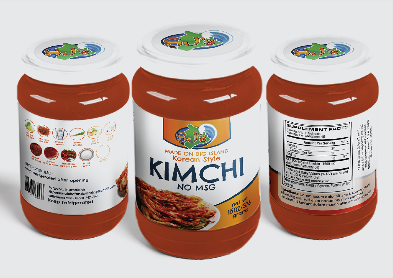 Label Design by Deziners Zone for SJ'S | Design #20143725