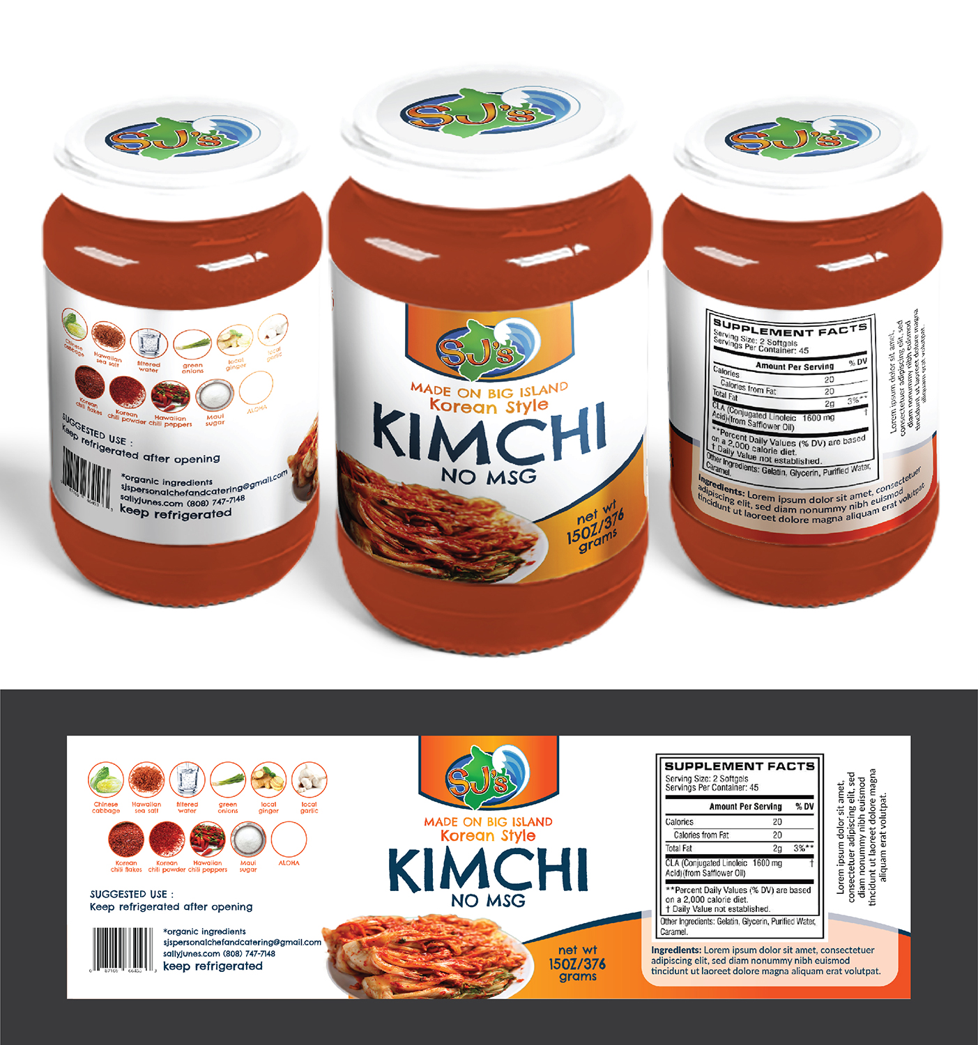 Label Design by Deziners Zone for SJ'S | Design #20143726