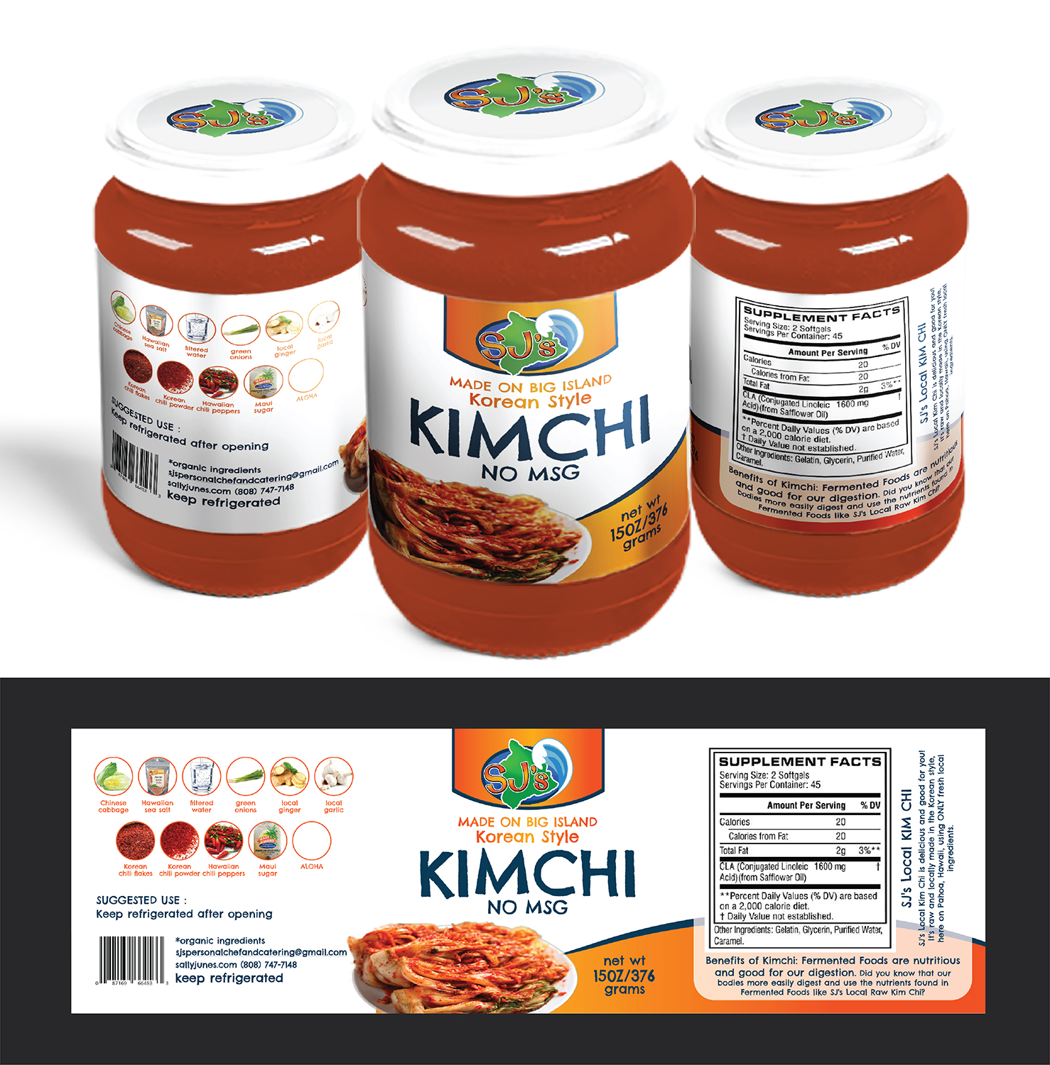 Label Design by Deziners Zone for SJ'S | Design #20154225