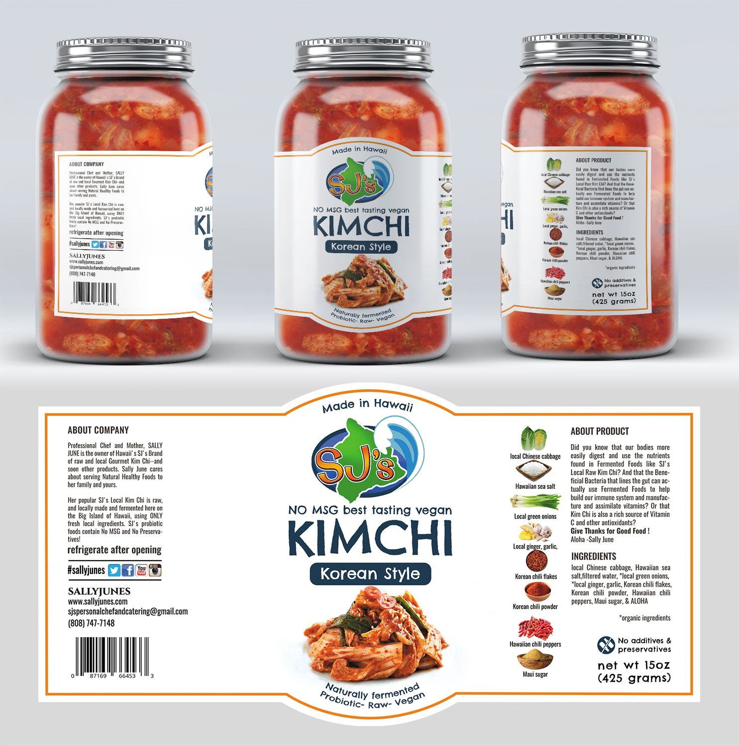 Label Design by SAI DESIGNS for SJ'S | Design #20225614
