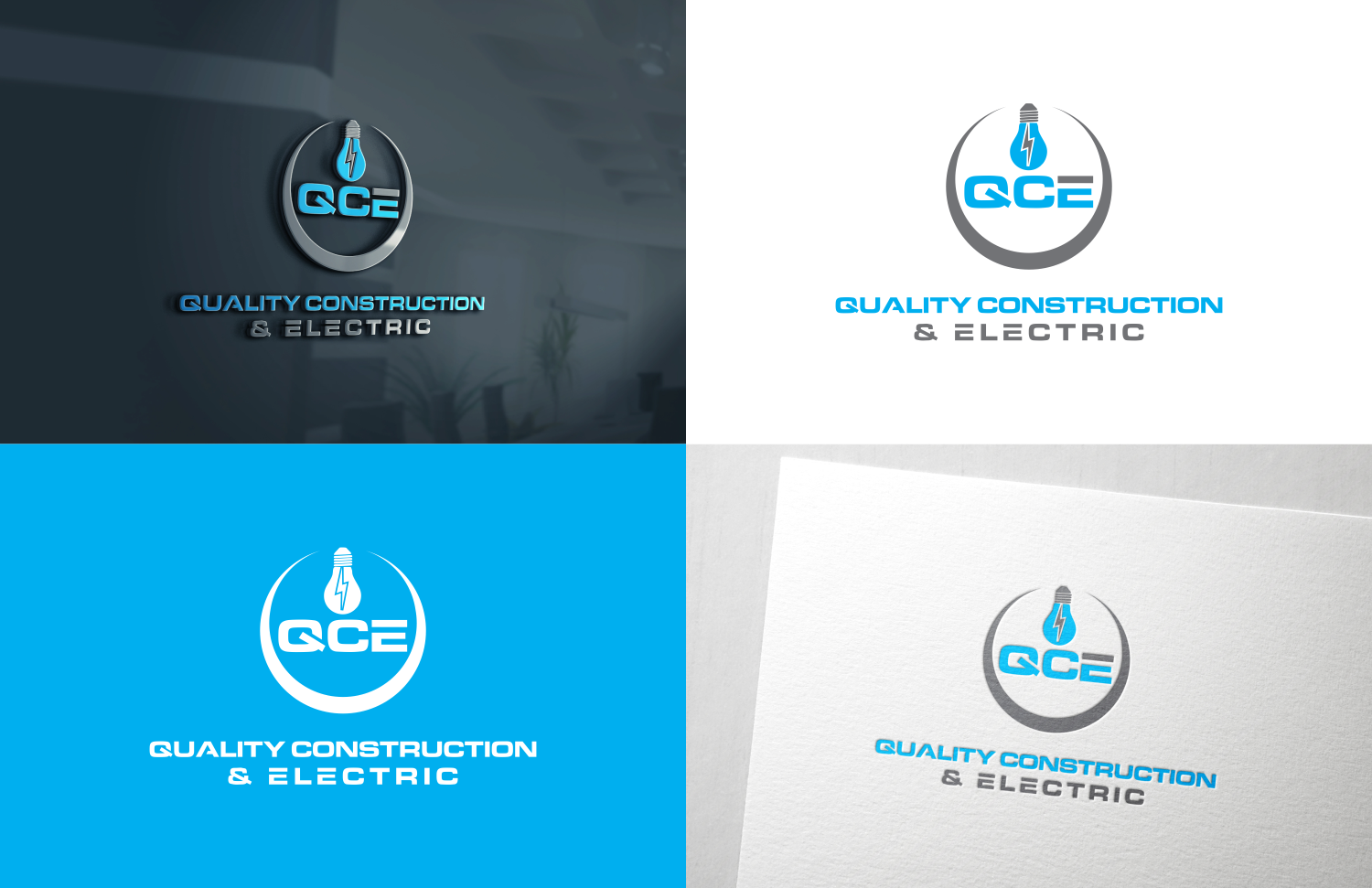 Logo Design by fatiyadesign for Quality Construction& Electrical | Design #20131322