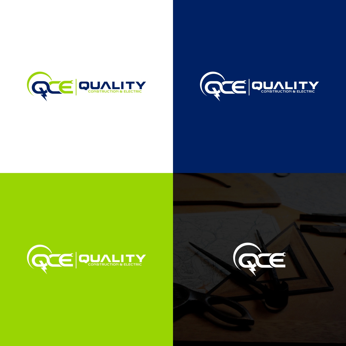 Logo Design by GVisions for Quality Construction& Electrical | Design #20145278
