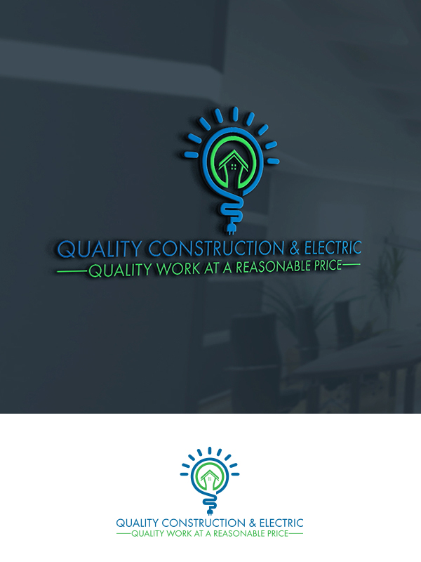 Logo Design by Liza Designs for Quality Construction& Electrical | Design: #20133549