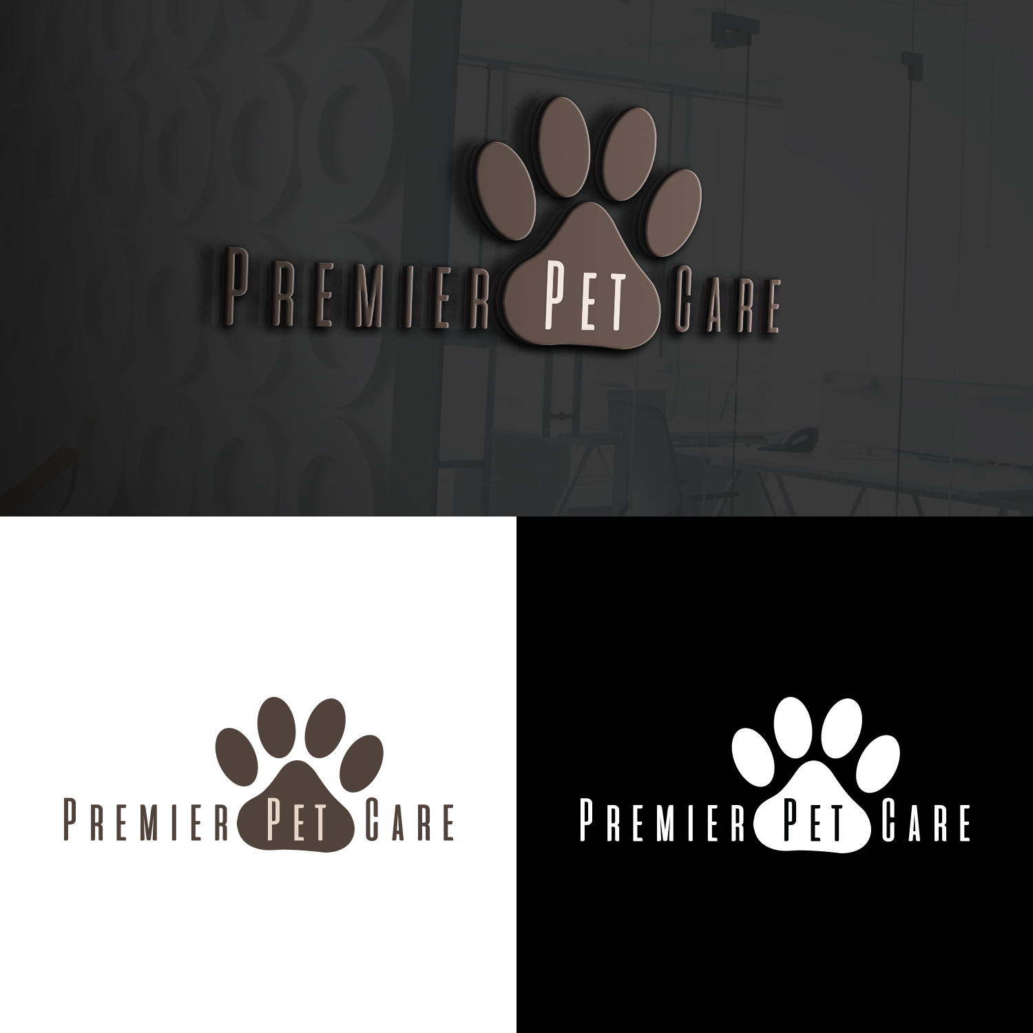 Logo Design by Hawk Graphics for Premier Pet Care | Design #20136505