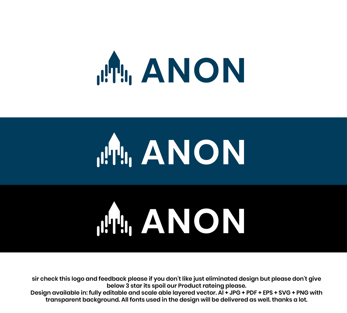 Logo-Design von Aqeel Momin für Anon Consulting GmbH | Design #20125545