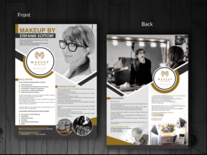 Makeup Artist benötigt Flyer zur Vorstellung seines Leistungspaketes | Design de Flyer par innovative earth