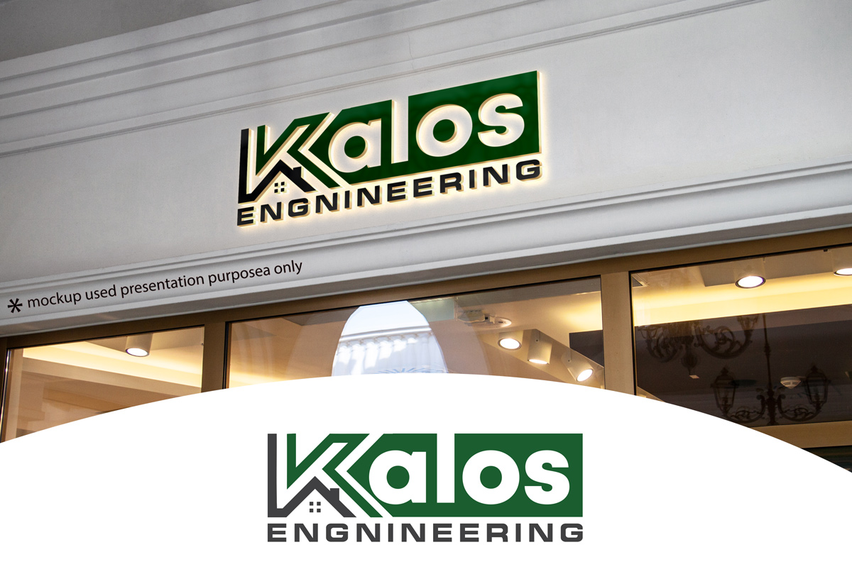 Logo Design by A S design @ for Kalos Engineering Inc. | Design #20163836