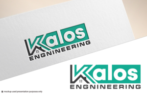 Logo Design by A S design @ for Kalos Engineering Inc. | Design: #20163837