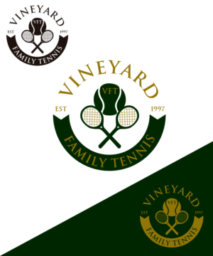 Vineyard Family Tennis or VFT | Logo Design by StudioD™