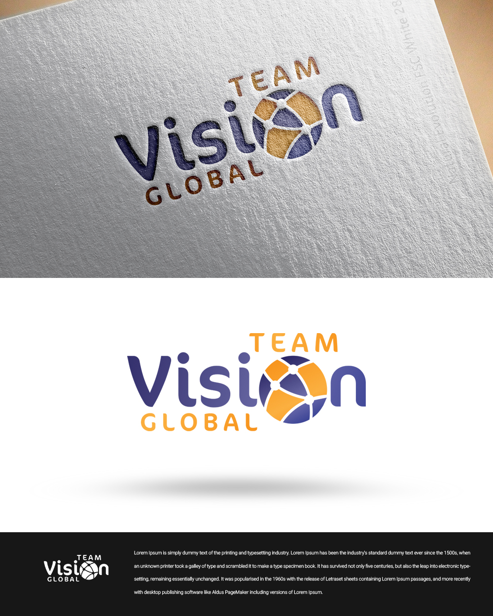 Logo-Design von zingodesigns258 für Team Vision Global | Design #20134763