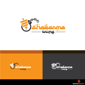 Shawarma crime | Logo Design by Graphic Bricks