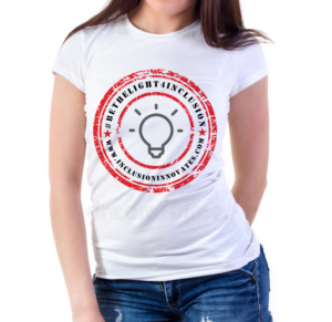 Create T-Shirt, Coffee Mug and Night Light Design for: #BeTheLight4Inclusion | Diseño de Camiseta por creative gravity