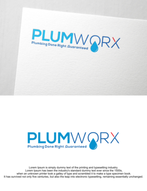 Logo-Design von fatiyadesign für Plumworx pty ltd | Design: #20133631