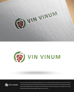 Logo Design by zingodesigns258 for Vin Vinum s.r.o. | Design: #20146251