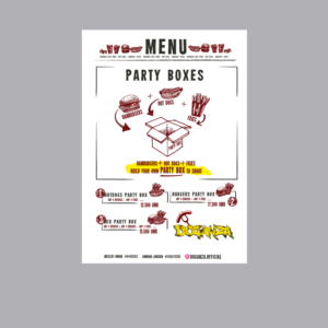 Menu Design by RebecaParra for this project | Design: #20228848