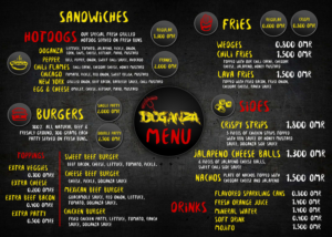 Menu Design by Giovanni for this project | Design: #20130244