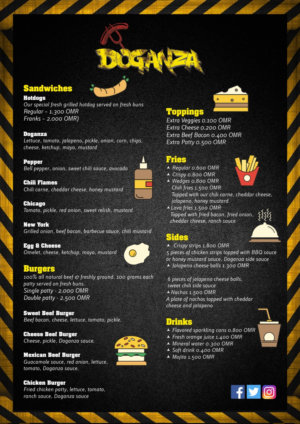 Menu Design by Savitra for this project | Design: #20170193