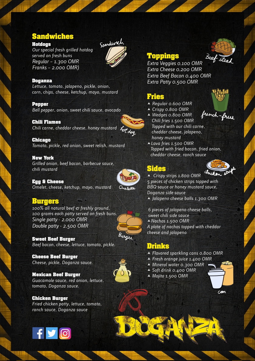 Menu Design by Savitra for this project | Design #20170511