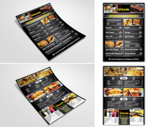 Menu Design by Impressive Sol