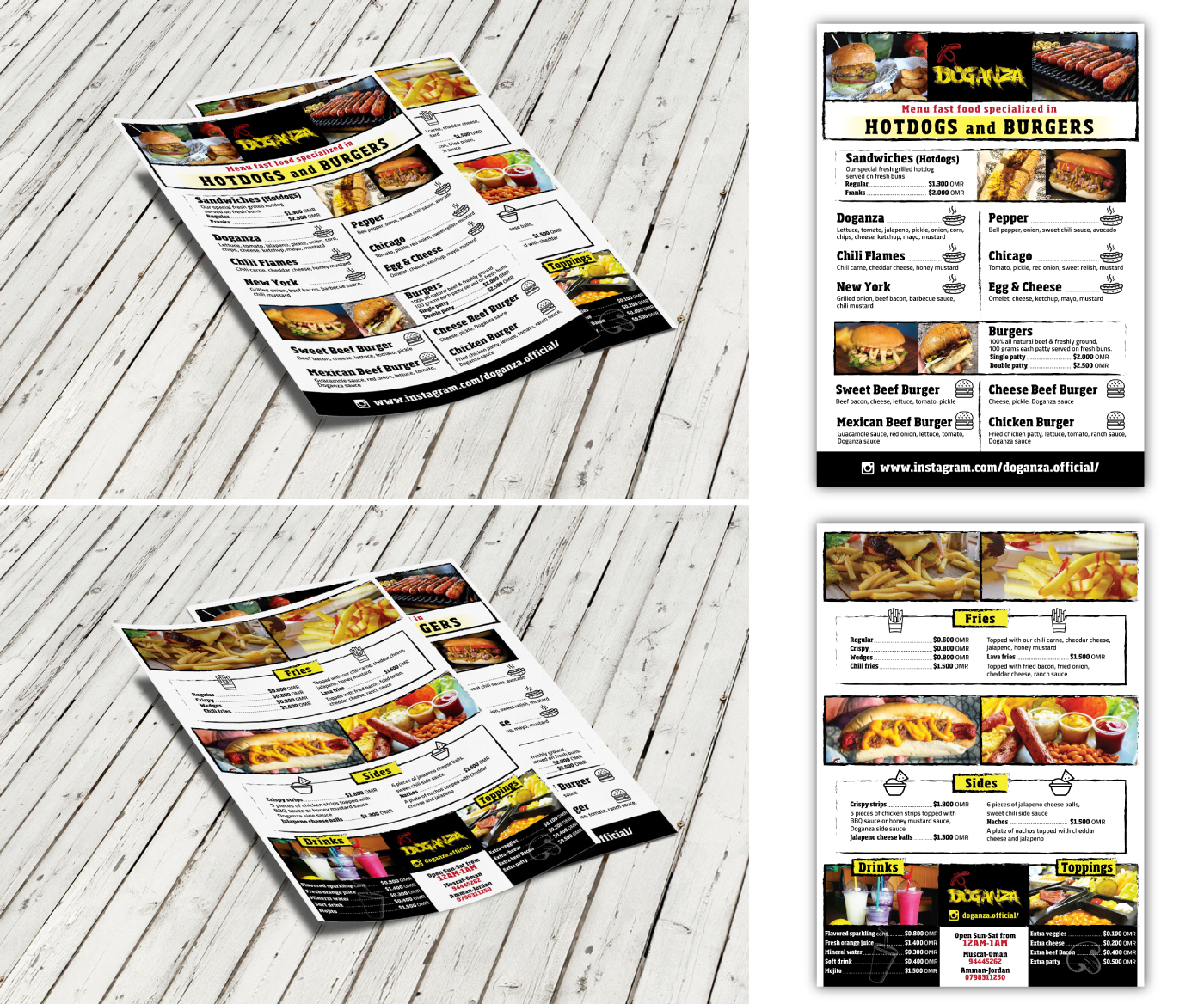 Menu Design by Impressive Sol for this project | Design #20146309