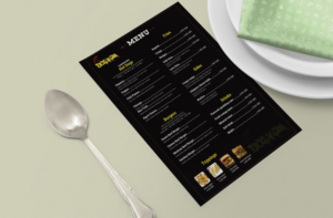 Menu Design by PavanPrajapati
