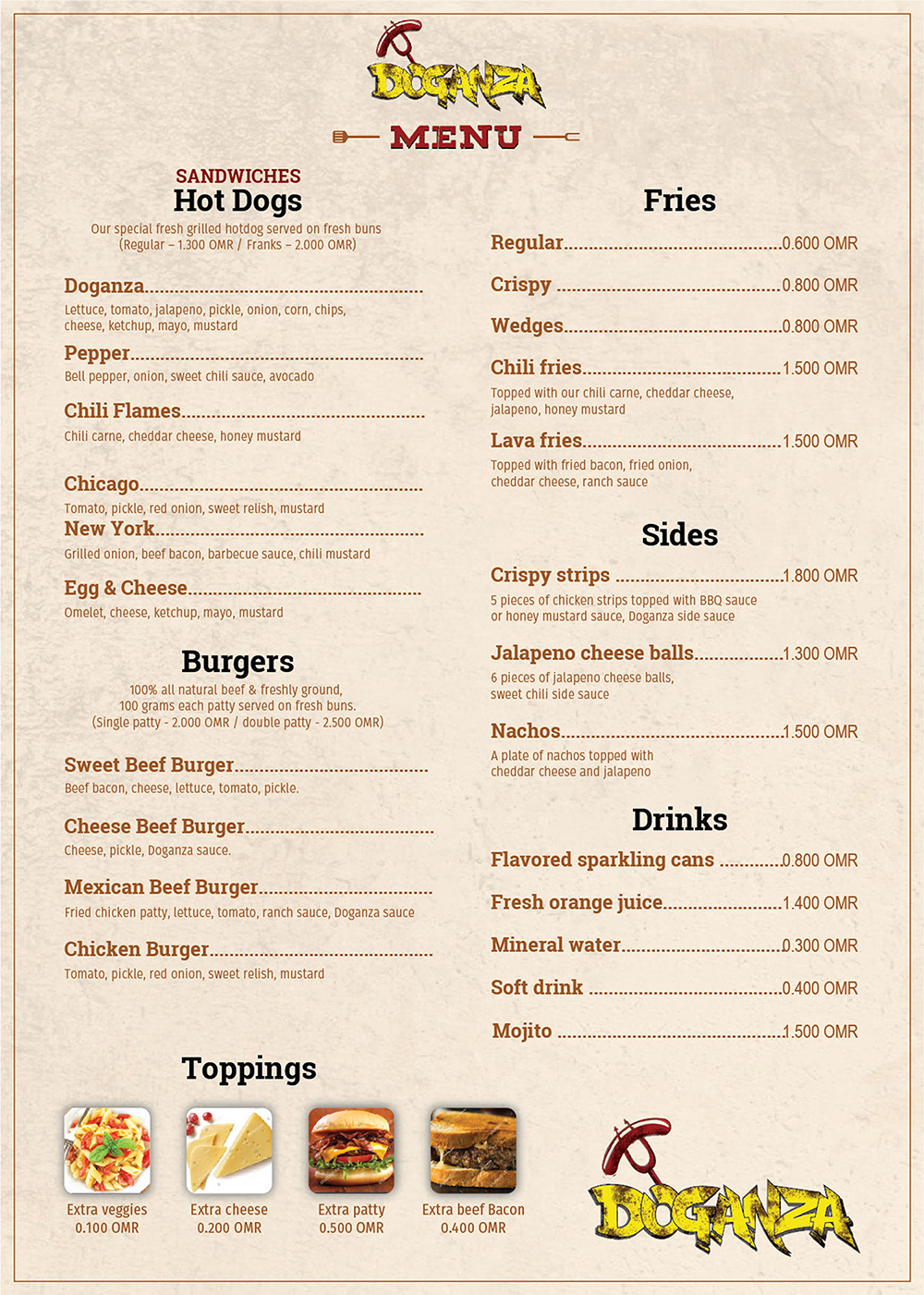 Menu Design by PavanPrajapati for this project | Design #20146066