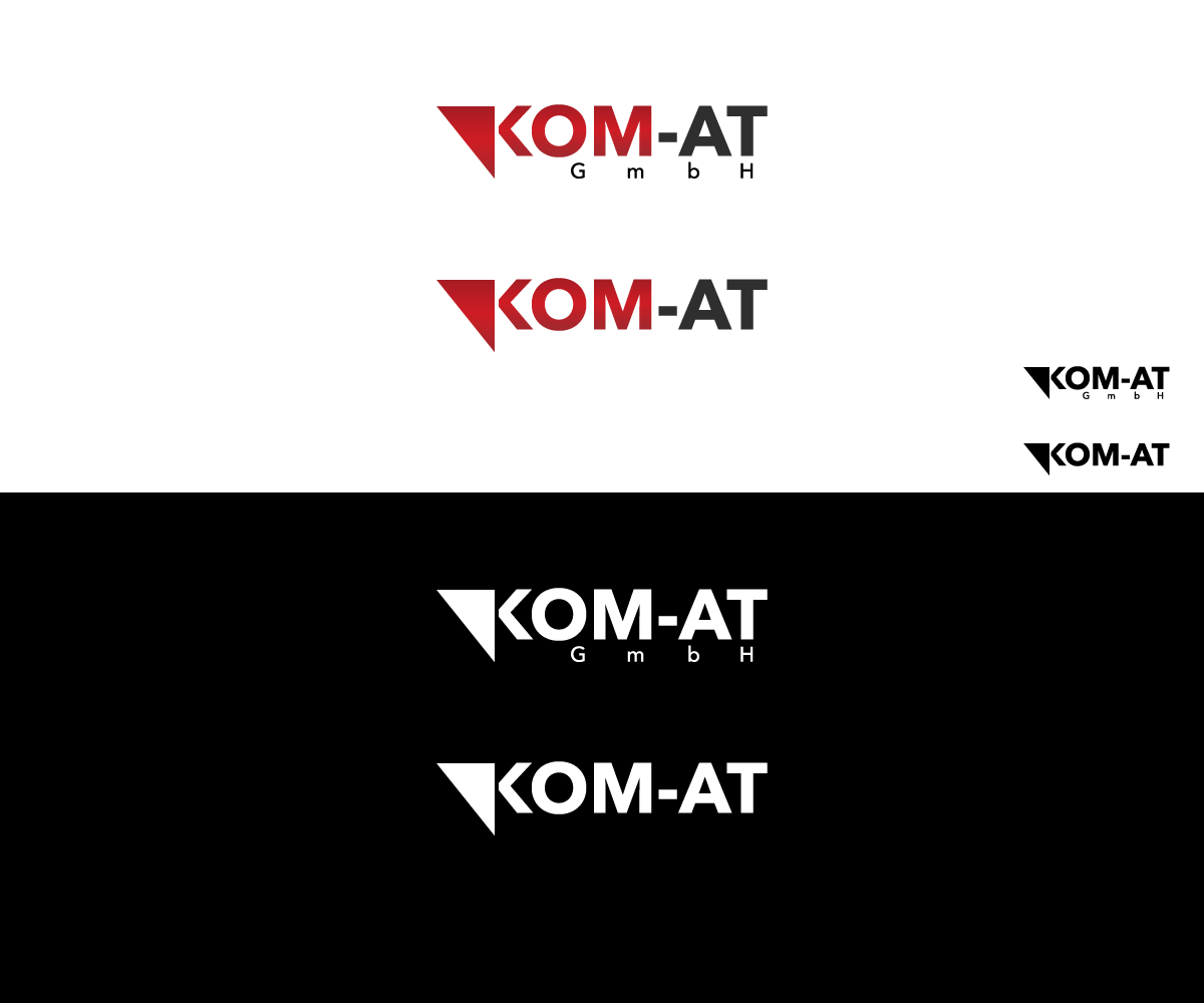 Logo Design by cerus for KOM-AT GmbH | Design #20166042