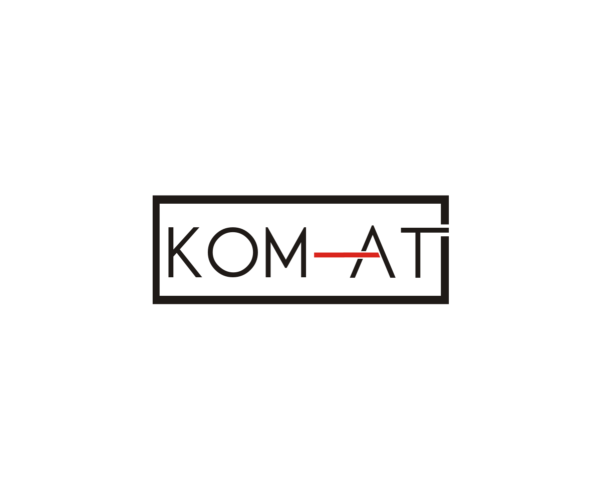 Logo-Design von T I K H E - L M W für KOM-AT GmbH | Design #20154176