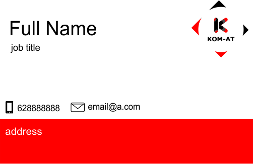 Logo-Design von Archzaki_Lab für KOM-AT GmbH | Design #20189736