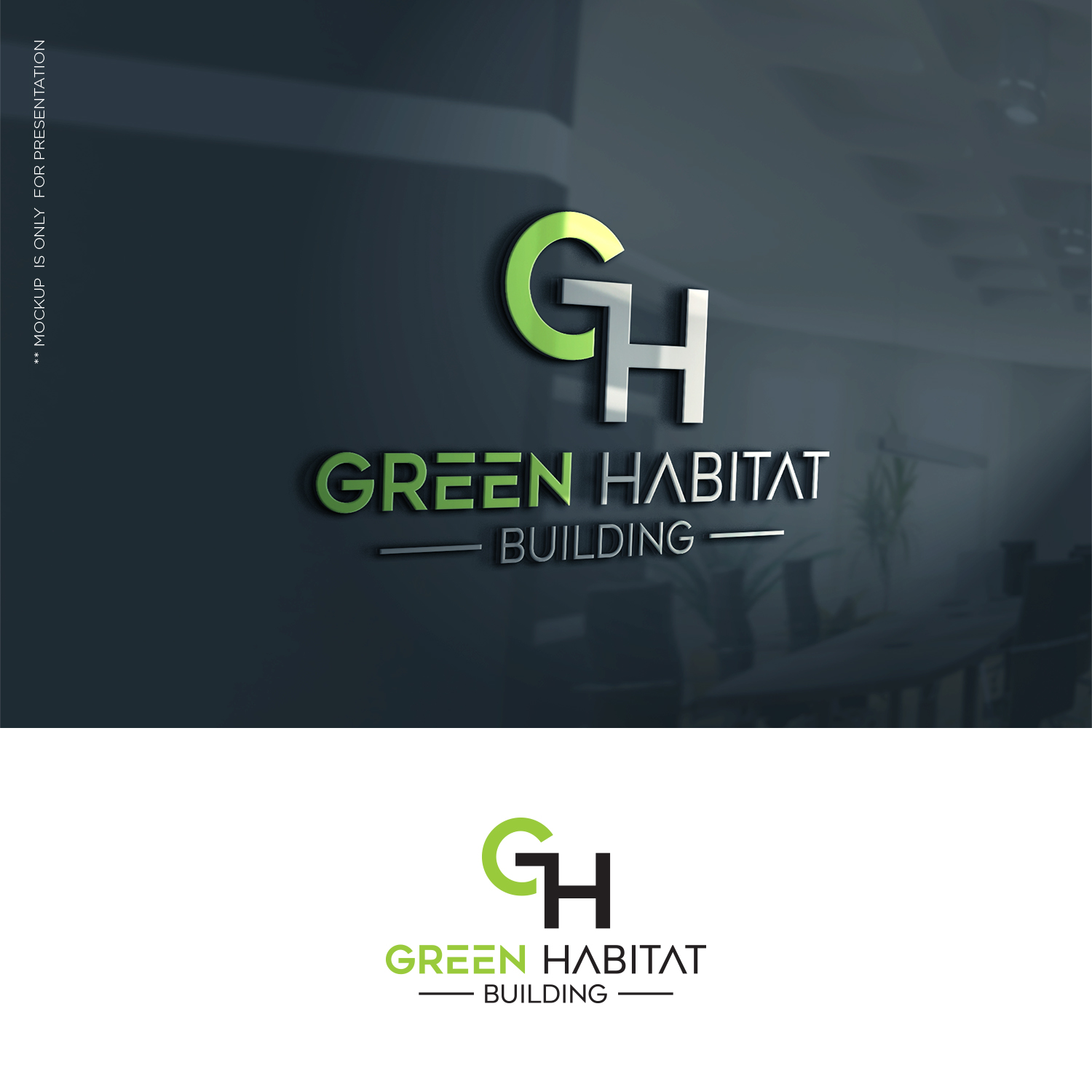 Grafik-Design von designbysy für Green Habitat Building Ltd | Design #20133996
