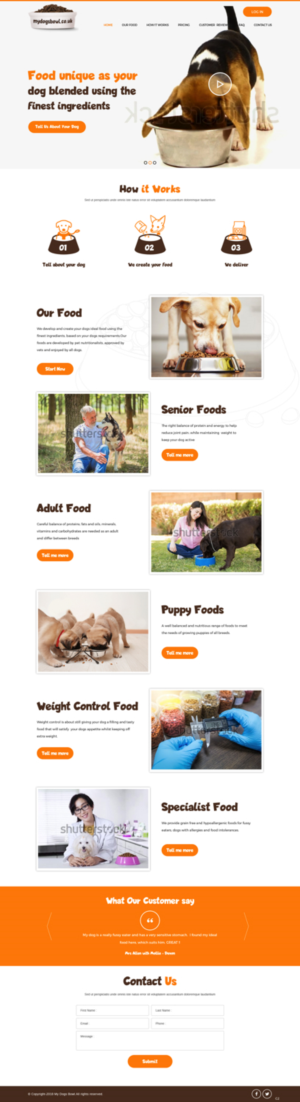 Web Design by pb for this project | Design: #20139253