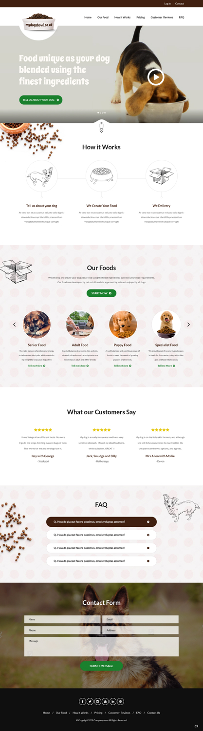 Web Design by pb for this project | Design #20139255