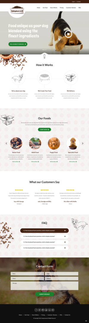 Web Design by pb for this project | Design: #20139255