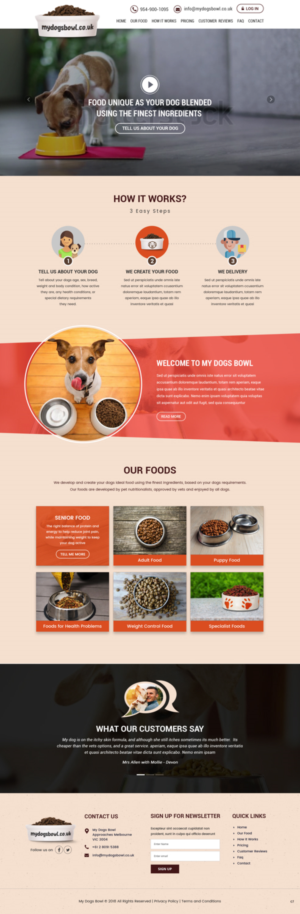 Web Design by pb for this project | Design: #20139256