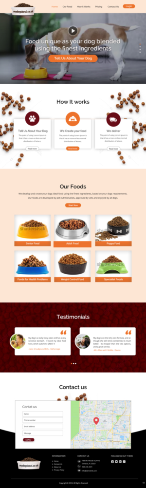 Web Design by pb for this project | Design: #20139257