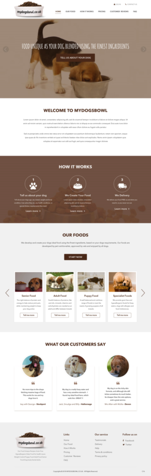 Web Design by pb for this project | Design: #20139258