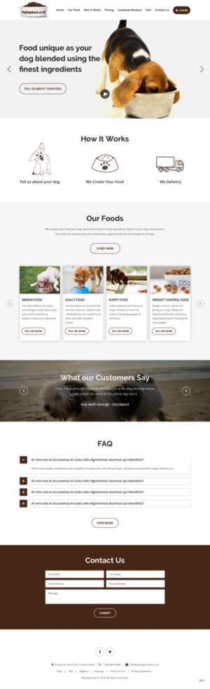 Web Design by pb for this project | Design: #20139259
