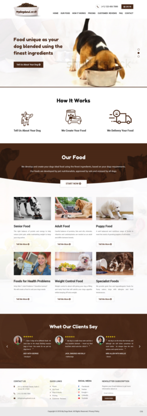 Web Design by pb for this project | Design: #20139260