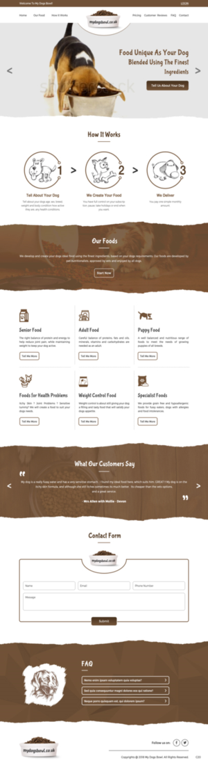 Web Design by pb for this project | Design: #20139261