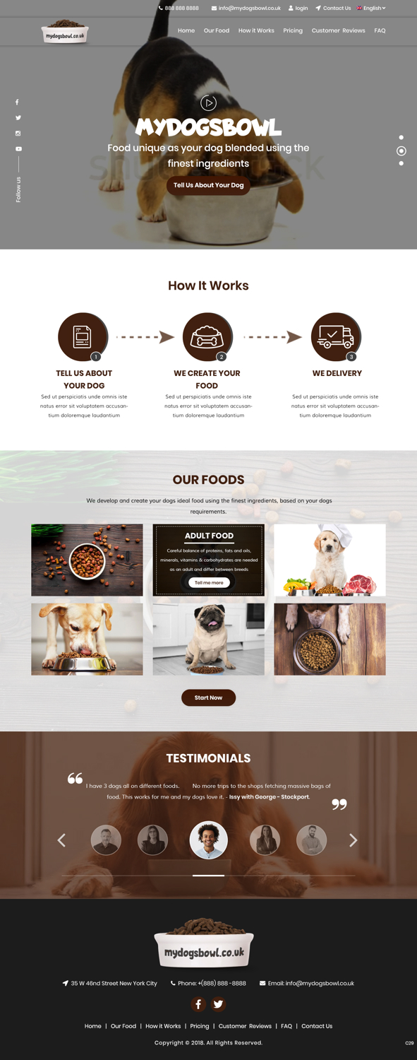 Web Design by pb for this project | Design #20139267
