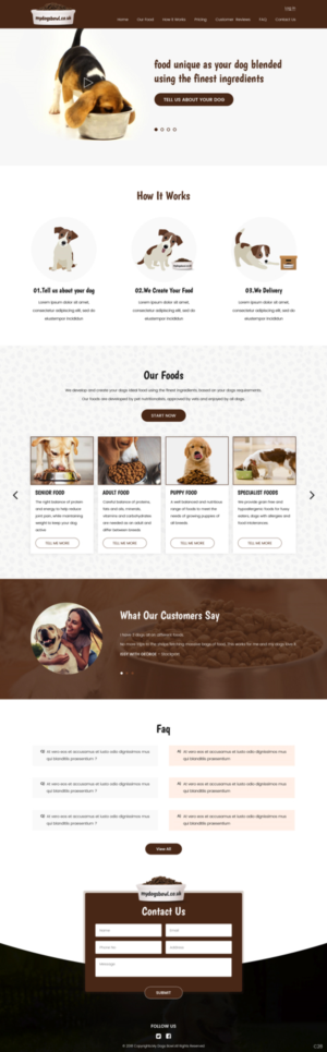 Web Design by pb for this project | Design: #20139268