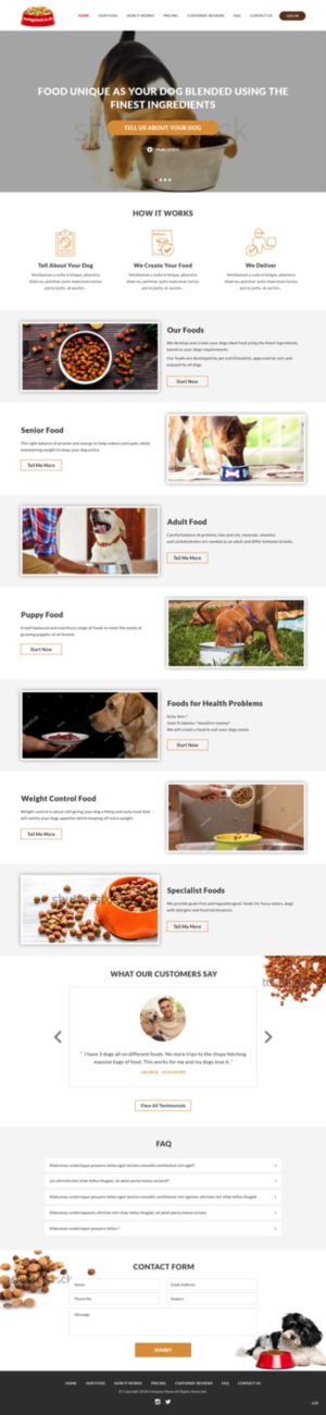 Web Design by pb for this project | Design: #20139269