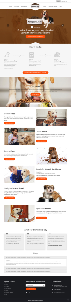 Web Design by pb for this project | Design: #20139270